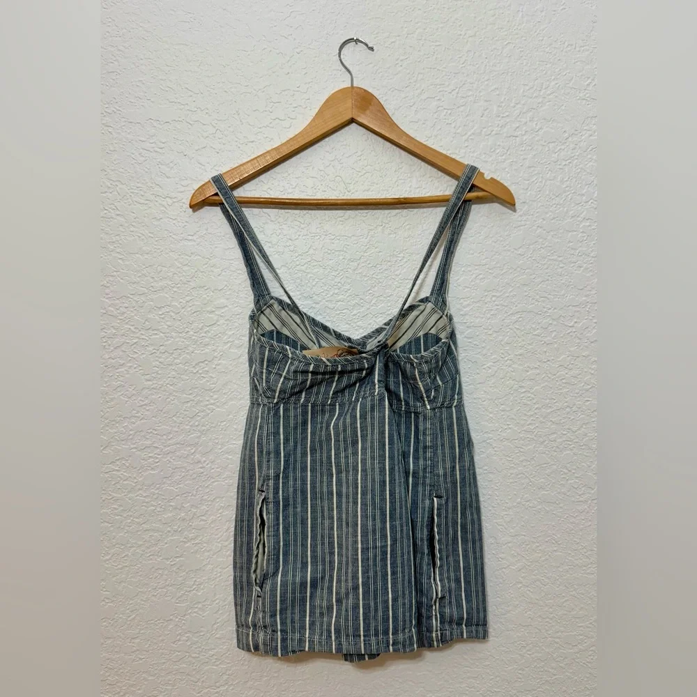 Gap Vintage Y2K Limited Edition Railroad Stripe Women’s Babydoll Top/Tank Top  M - Picture 6 of 8